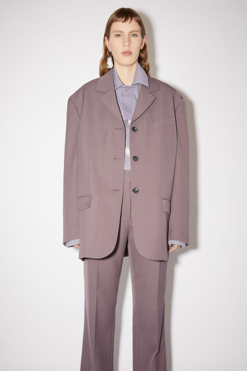 Oversized suit jacket - Mauve purple 4