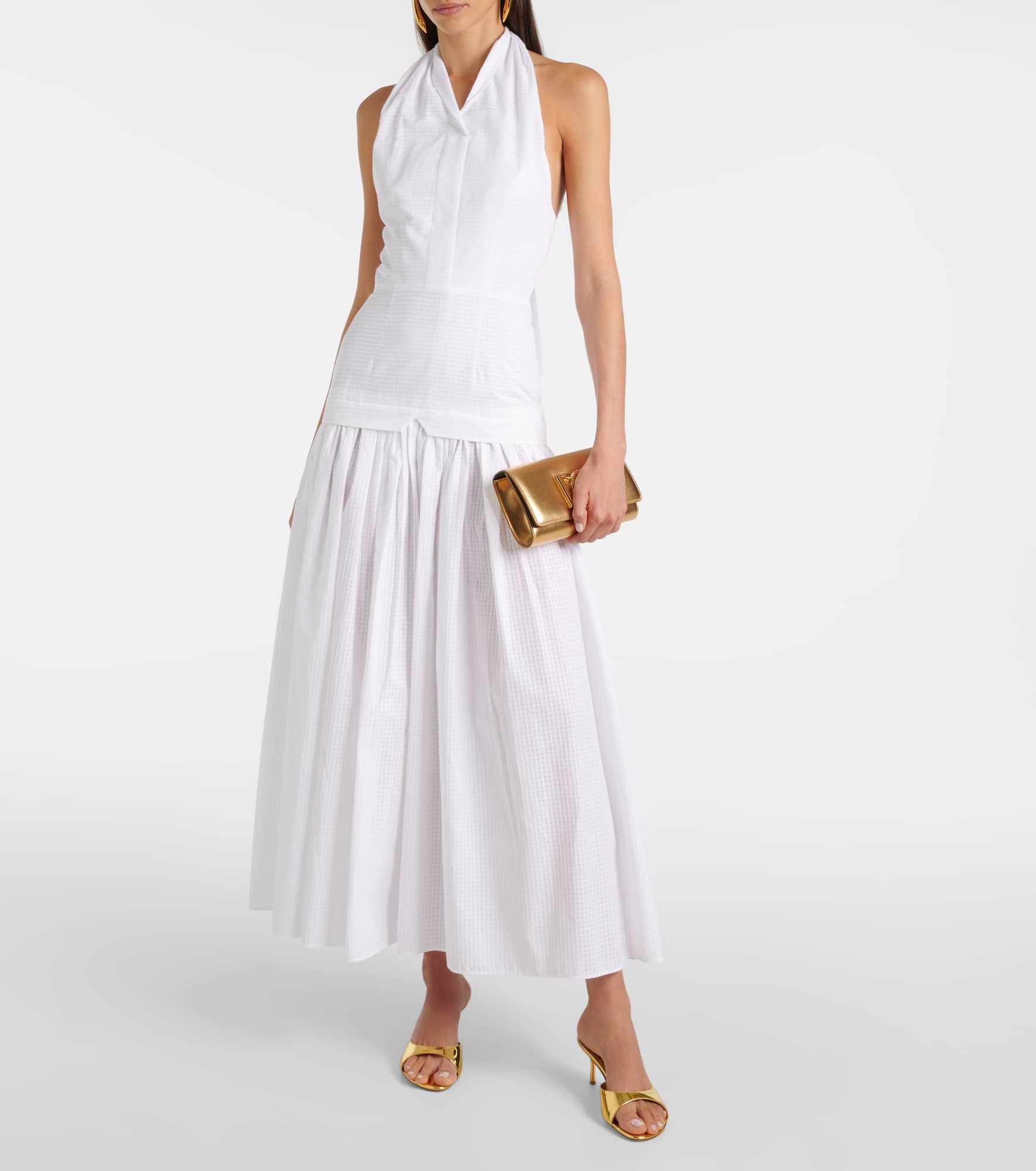 Quinn cotton midi dress - 2