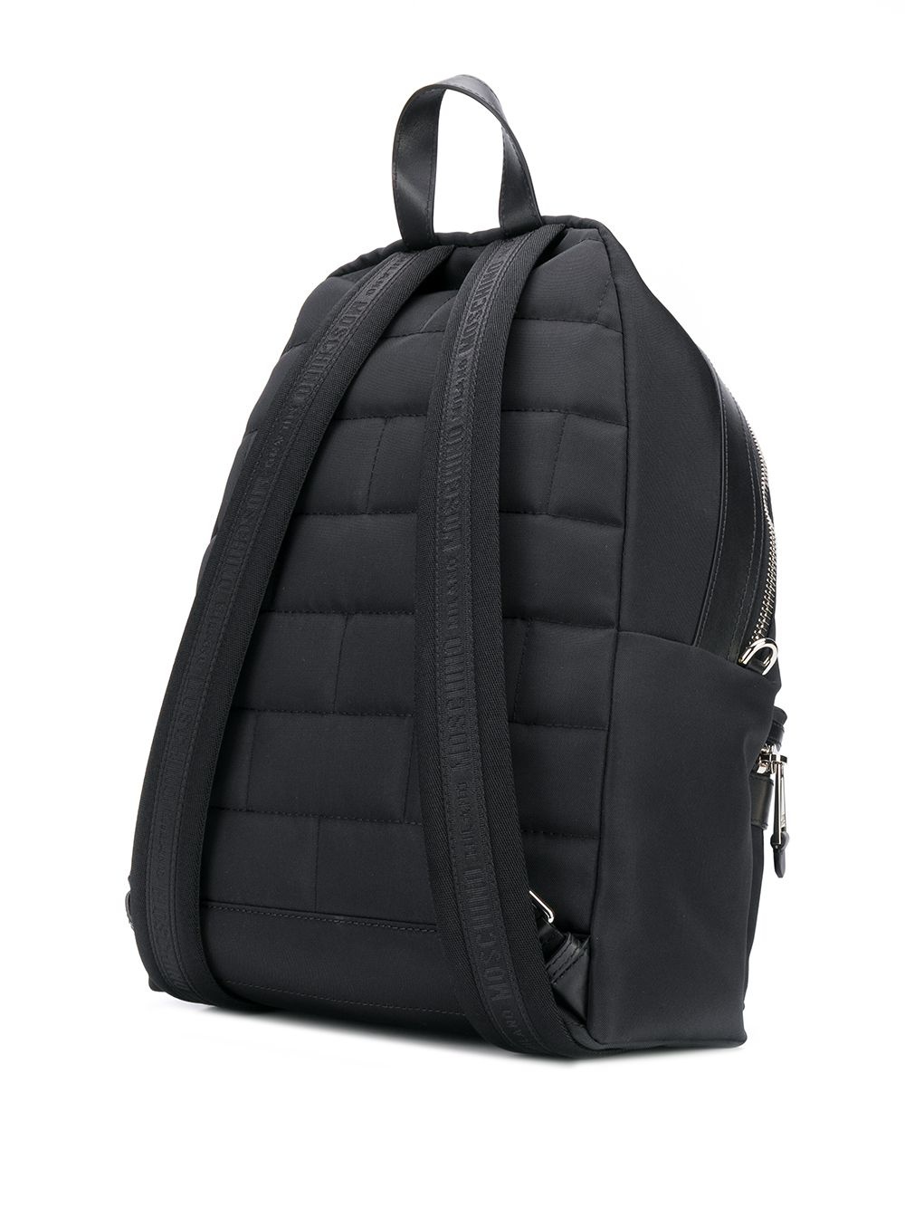 printed logo backpack - 3