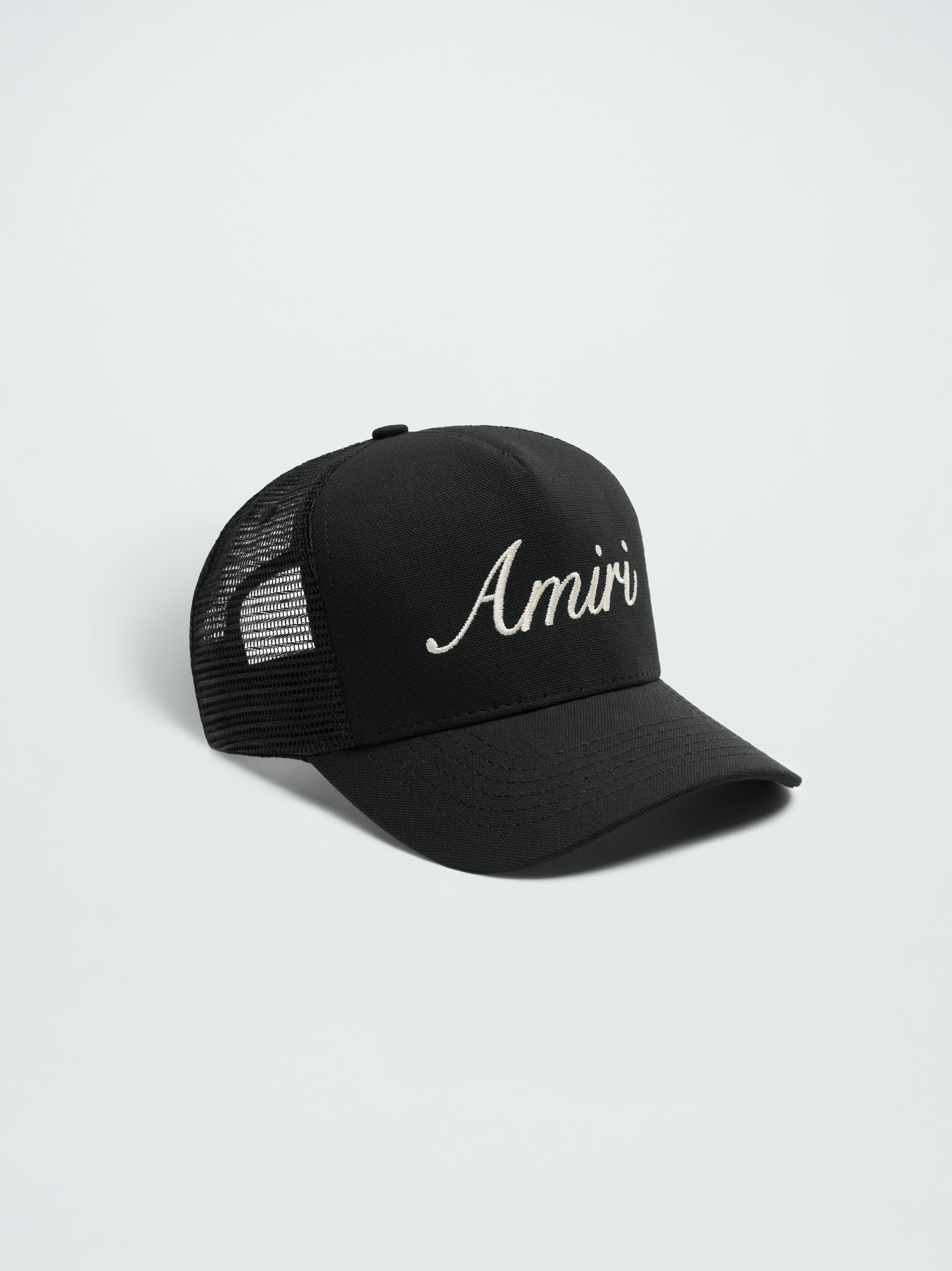 AMIRI SCRIPT TRUCKER HAT 2
