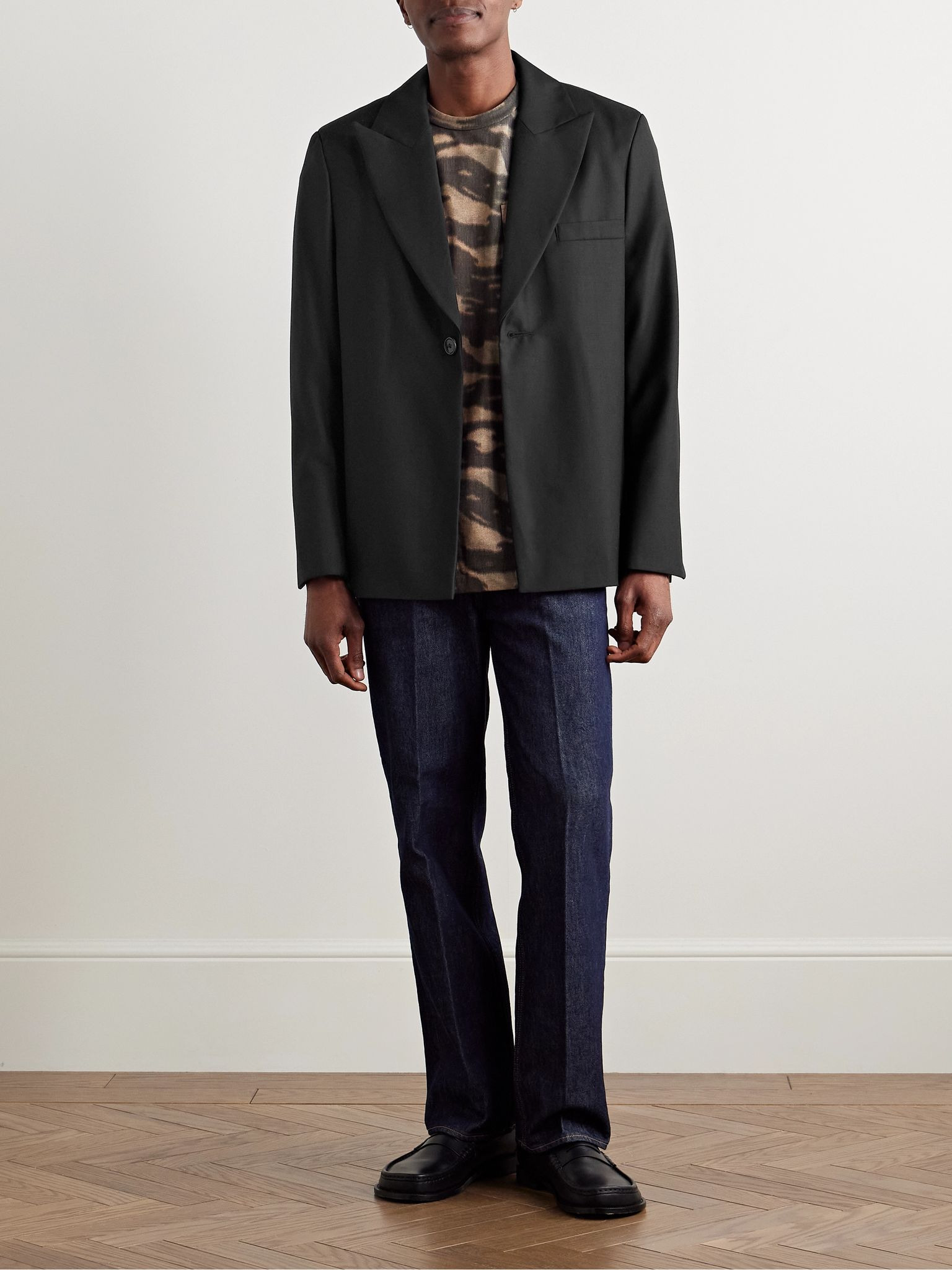 Seydou Twill Blazer Black - 2