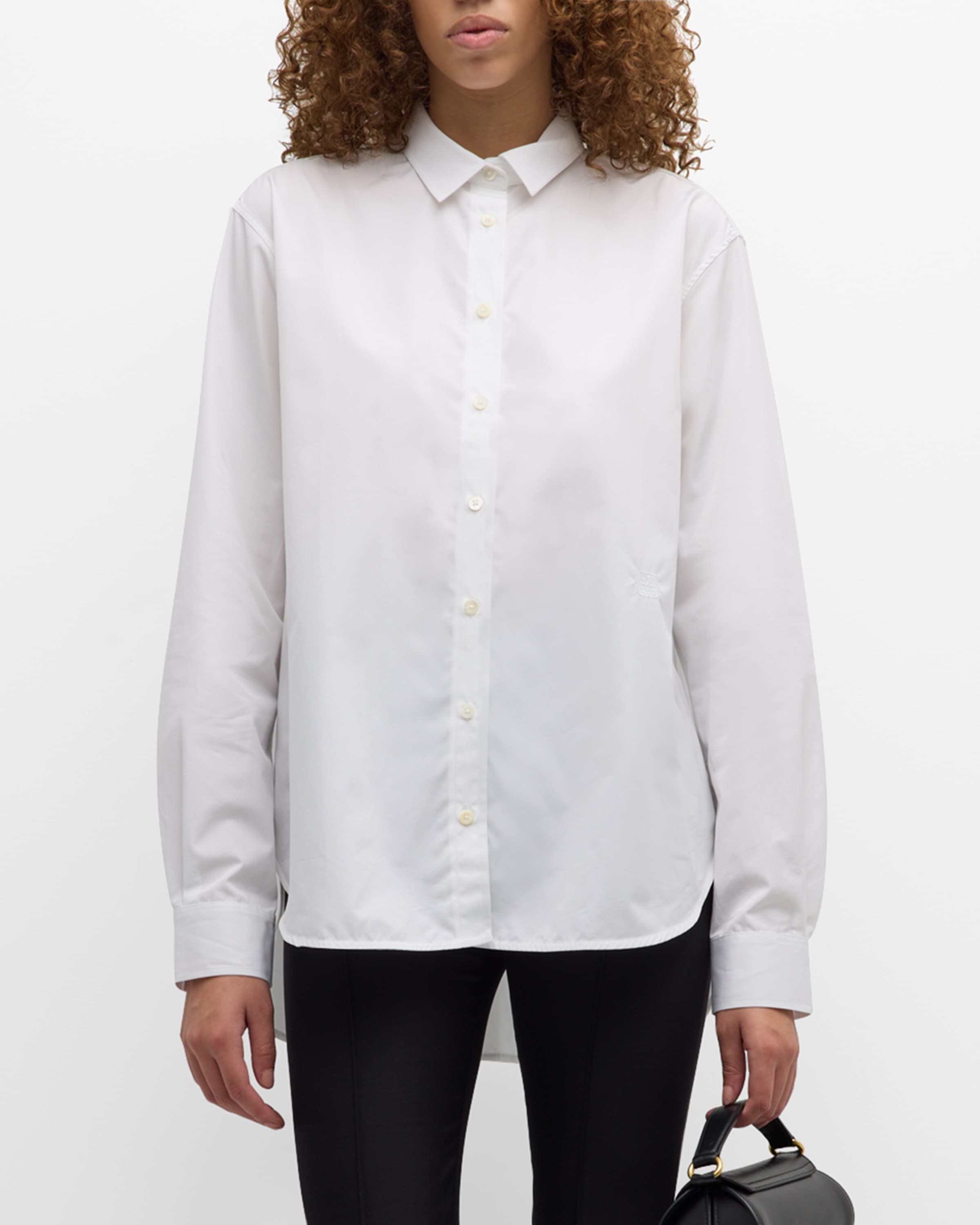 Organic Cotton Button-Front Shirt - 2