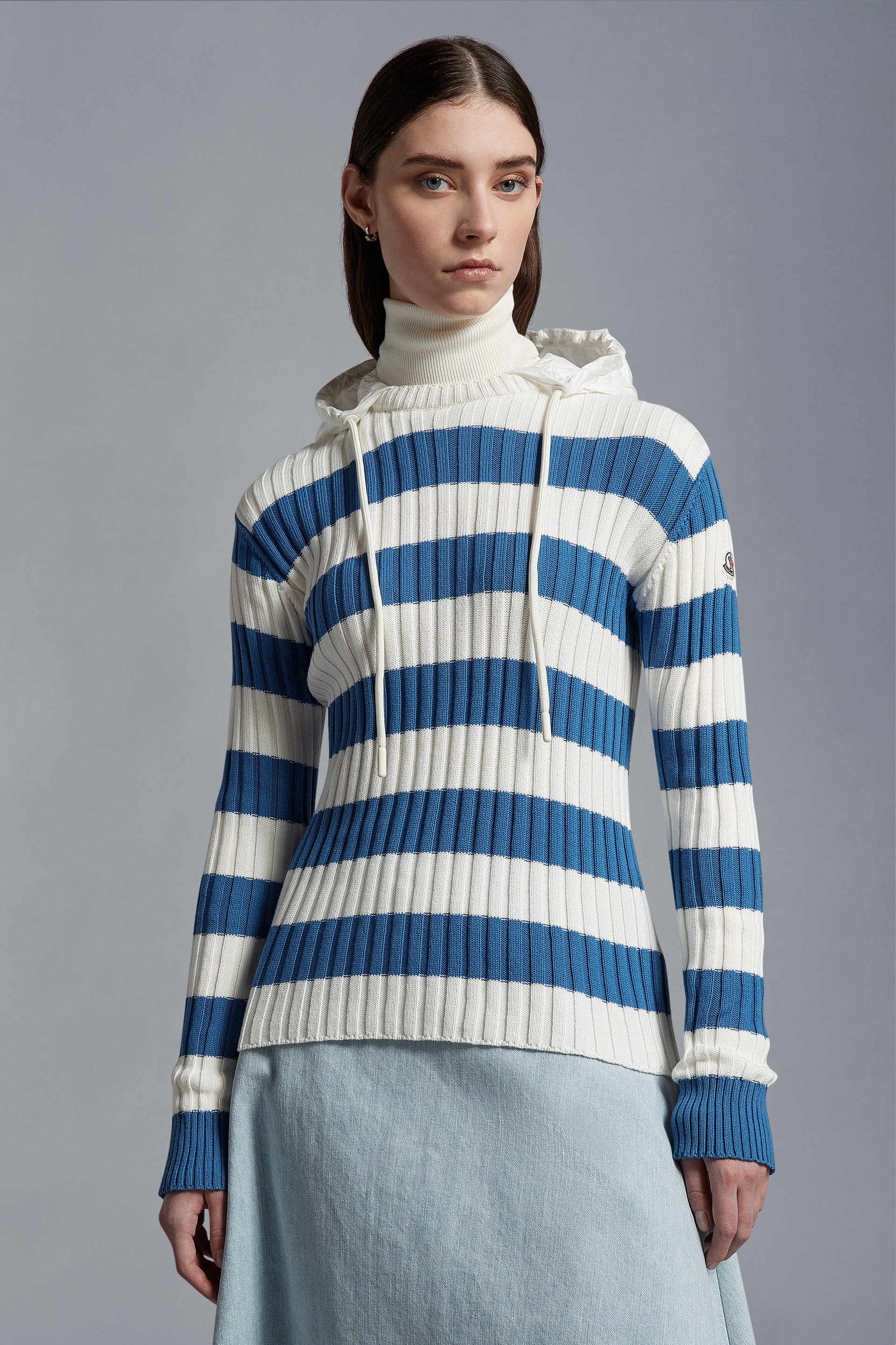 Hooded Cotton Sweater - 3