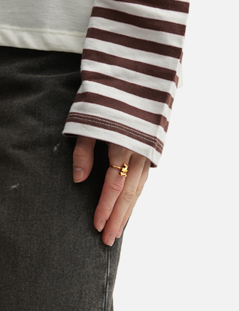 CRYSTAL HAZE NOSTALGIA TOE (PAW) RING outlook