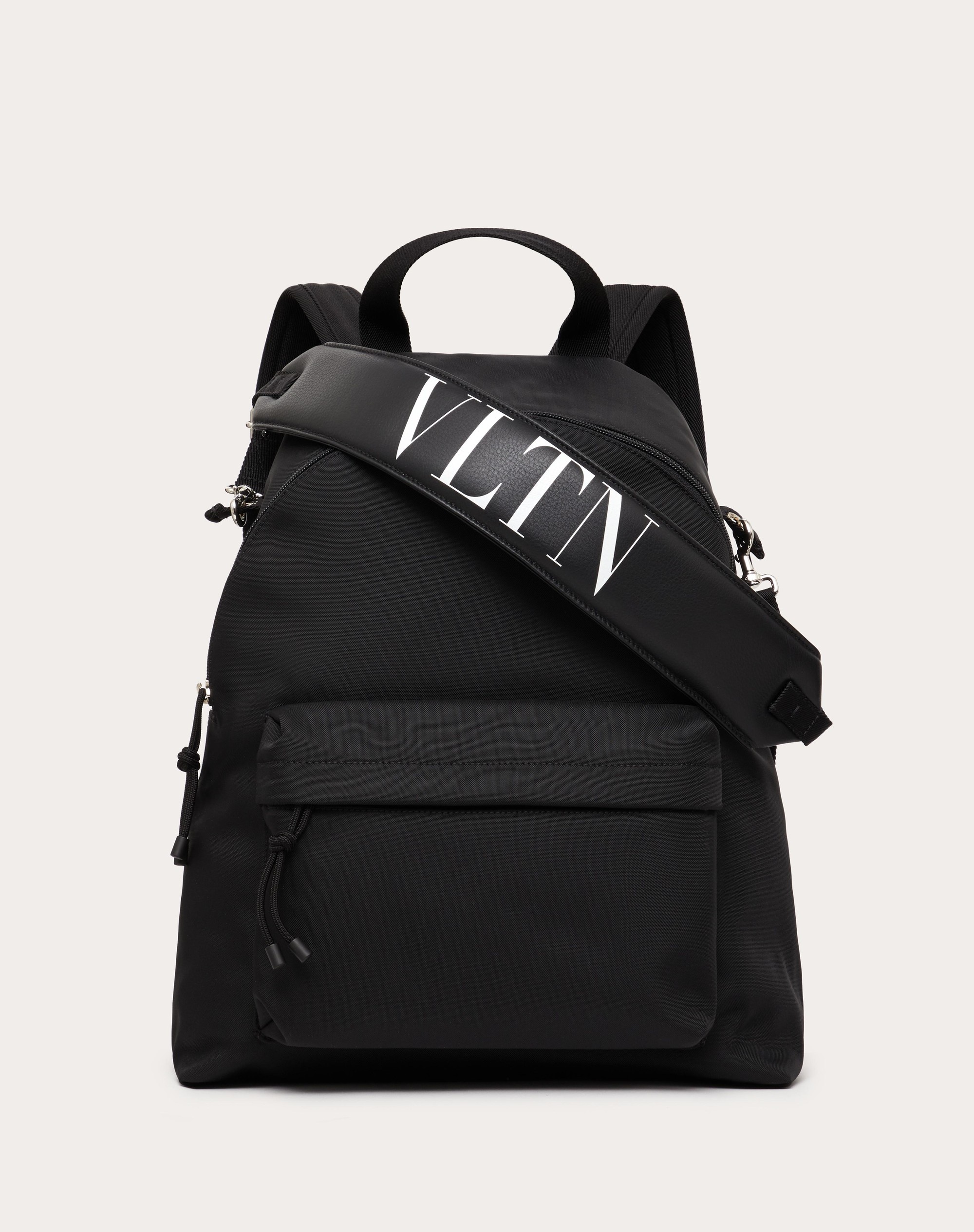 Valentino Garavani Men's Vltn Nylon Backpack - Black - Backpacks