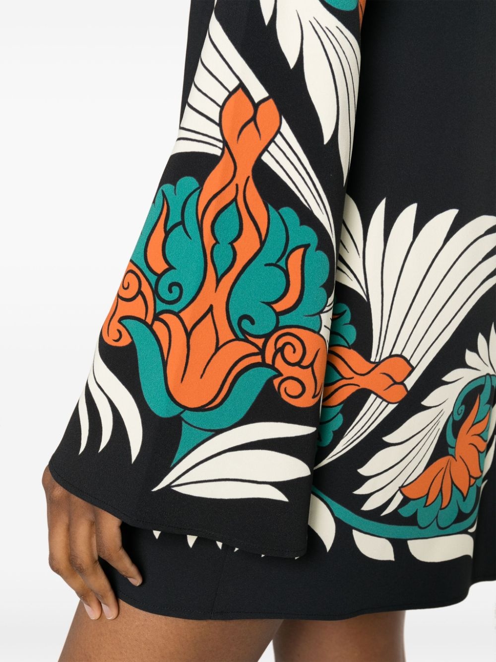 Mini Supremes-print swing dress - 5