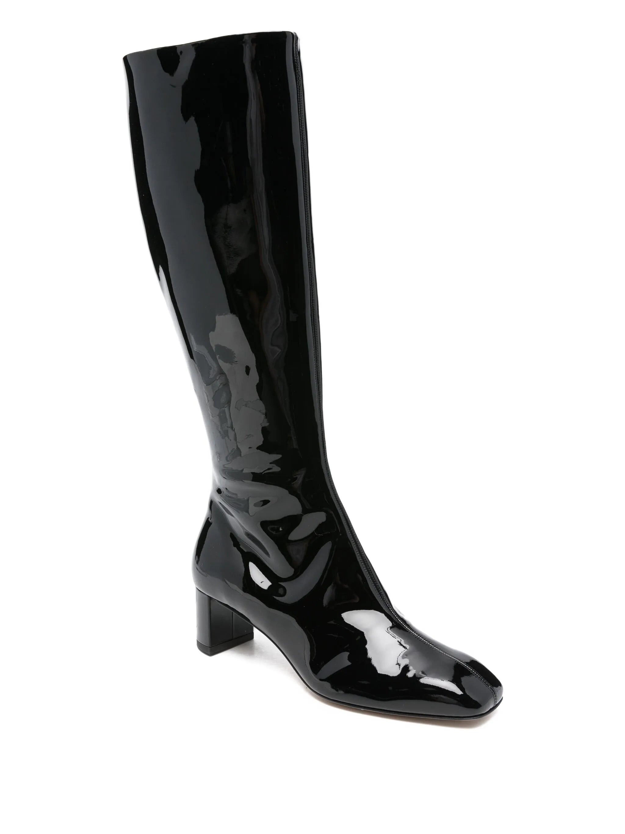 50mm Marty patent calf leather knee-high boots - 2