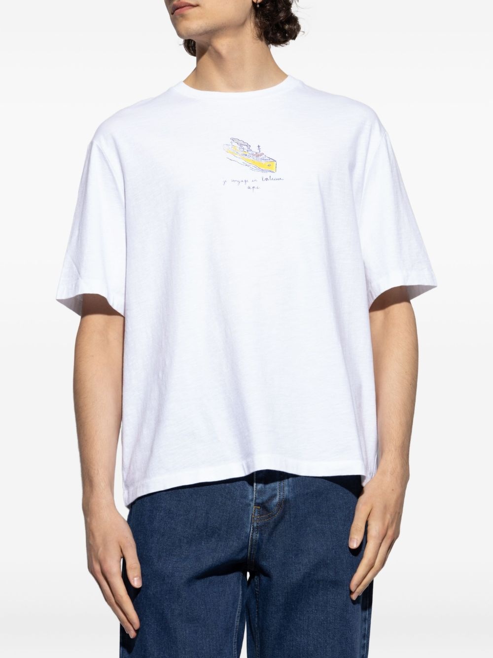 crew-neck T-shirt - 3