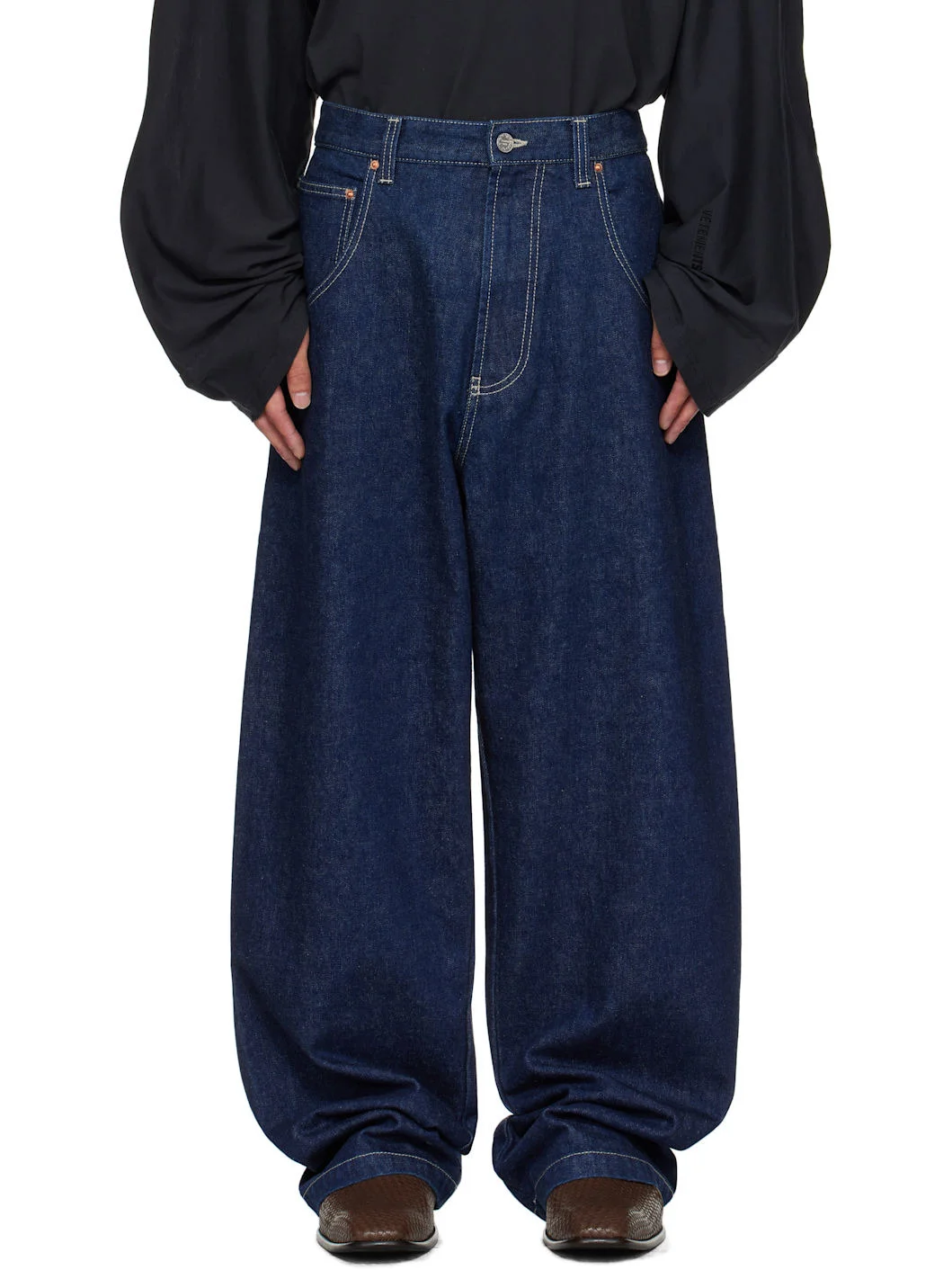 Navy Hip-Hop Jeans - 1