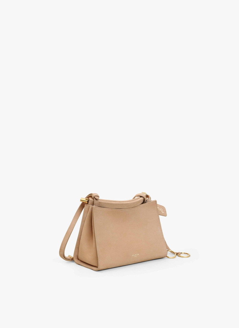 LE CLICK SMALL SQUARE BAG IN NUBUCK 3