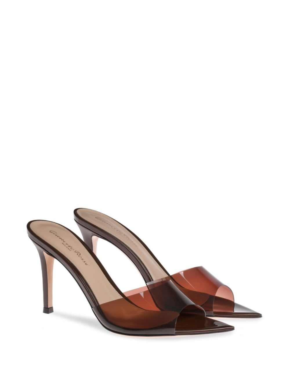 Elle 85mm point-toe mules - 2