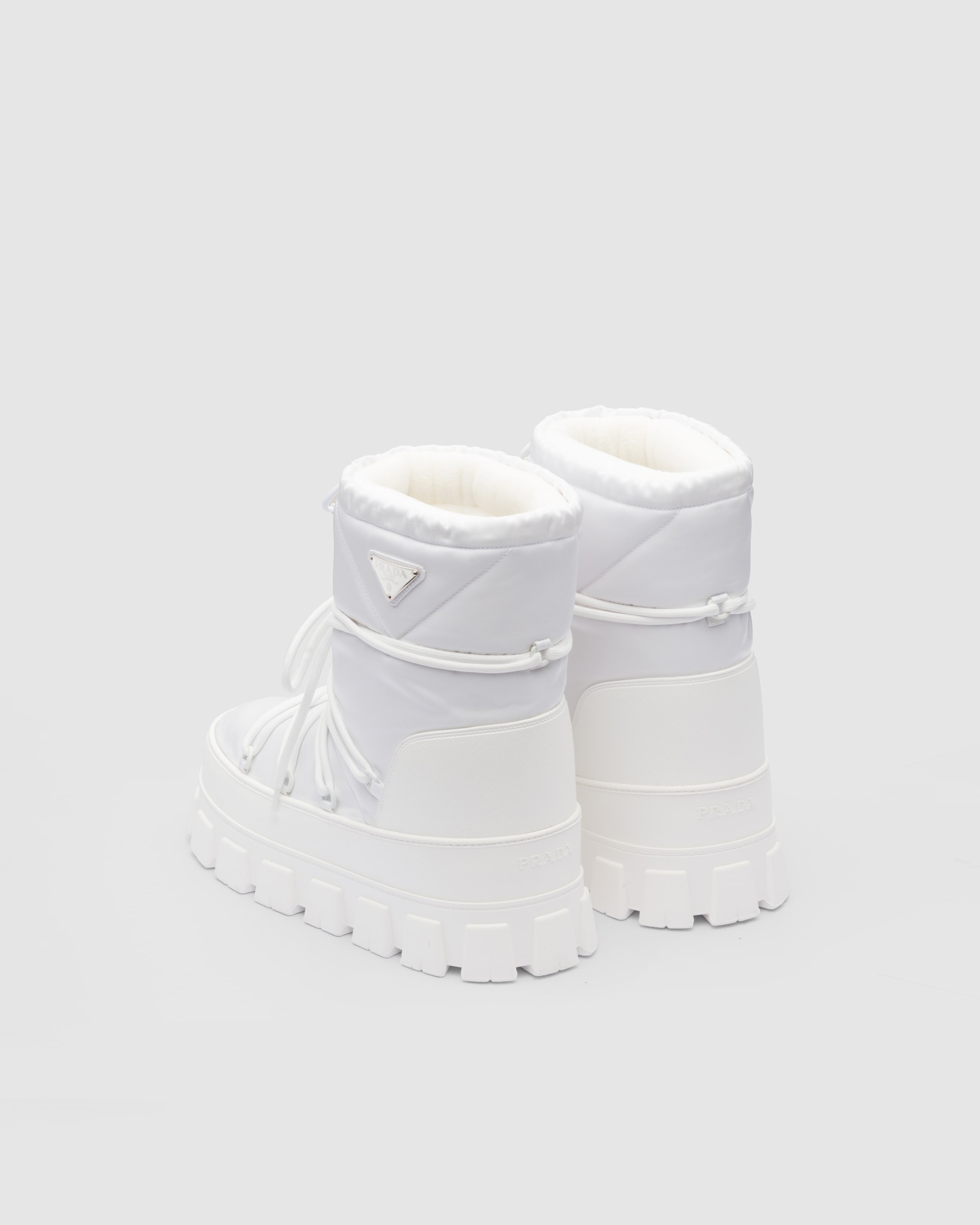 Re-Nylon gabardine après ski booties - 4