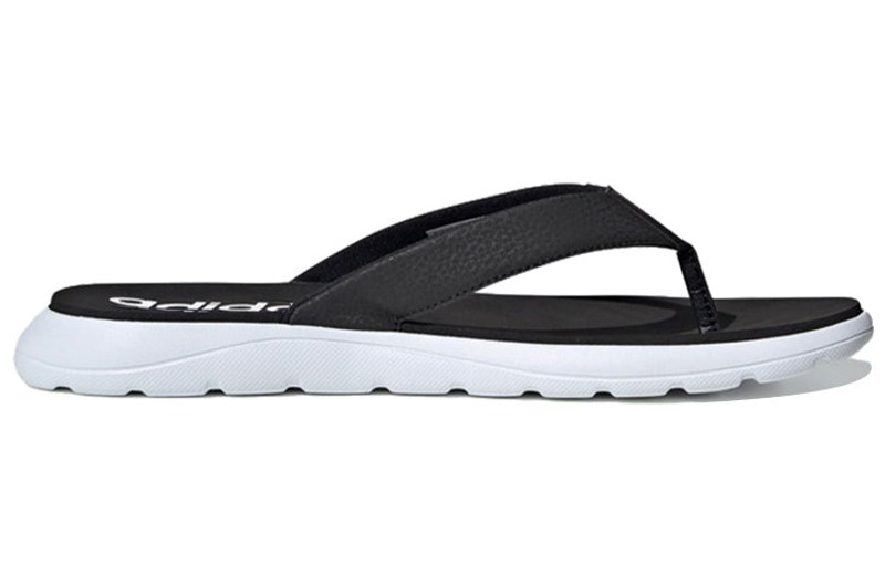 adidas adidas Comfort Sandal 'Black White' EG2069 outlook