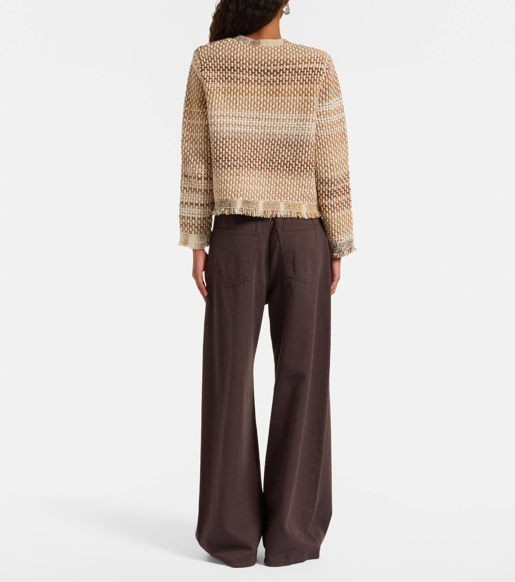 Sariyah cotton and wool-blend jacket - 3