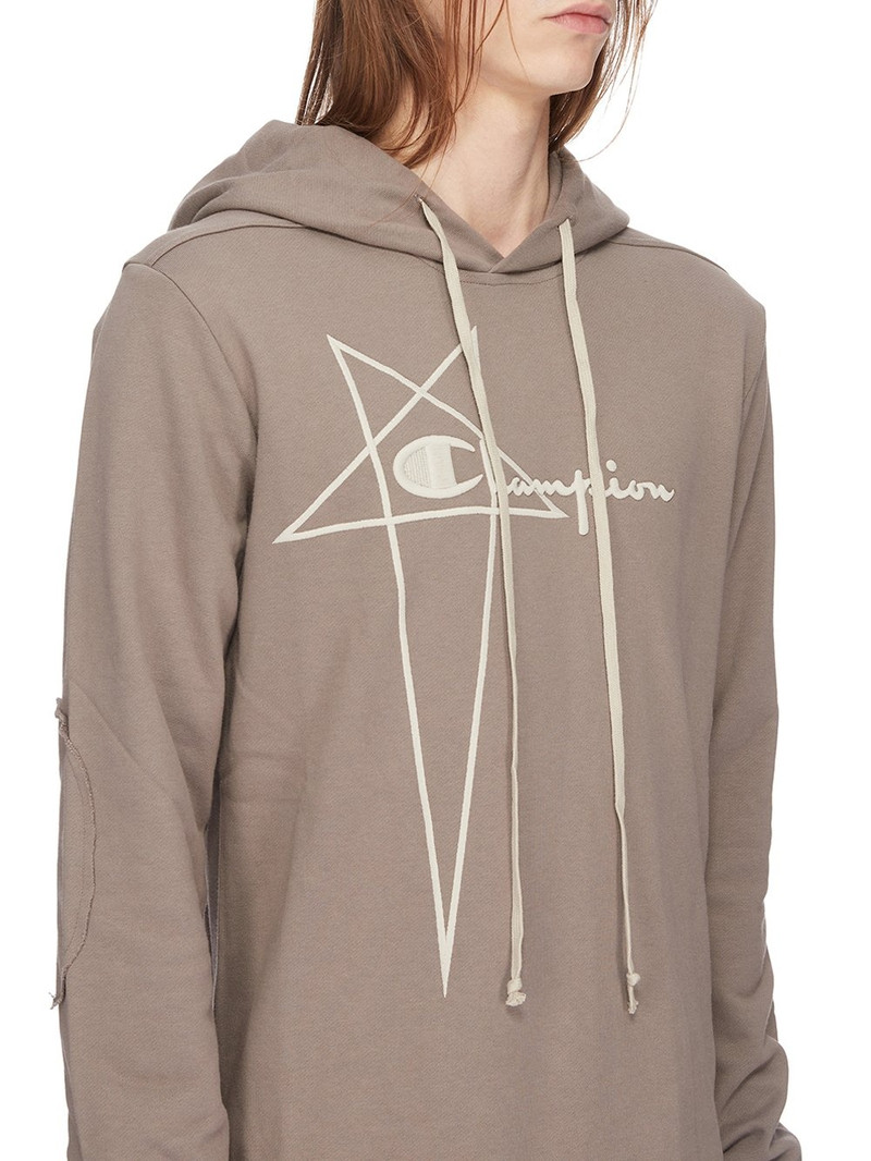 logo-embroidered hoodie 4