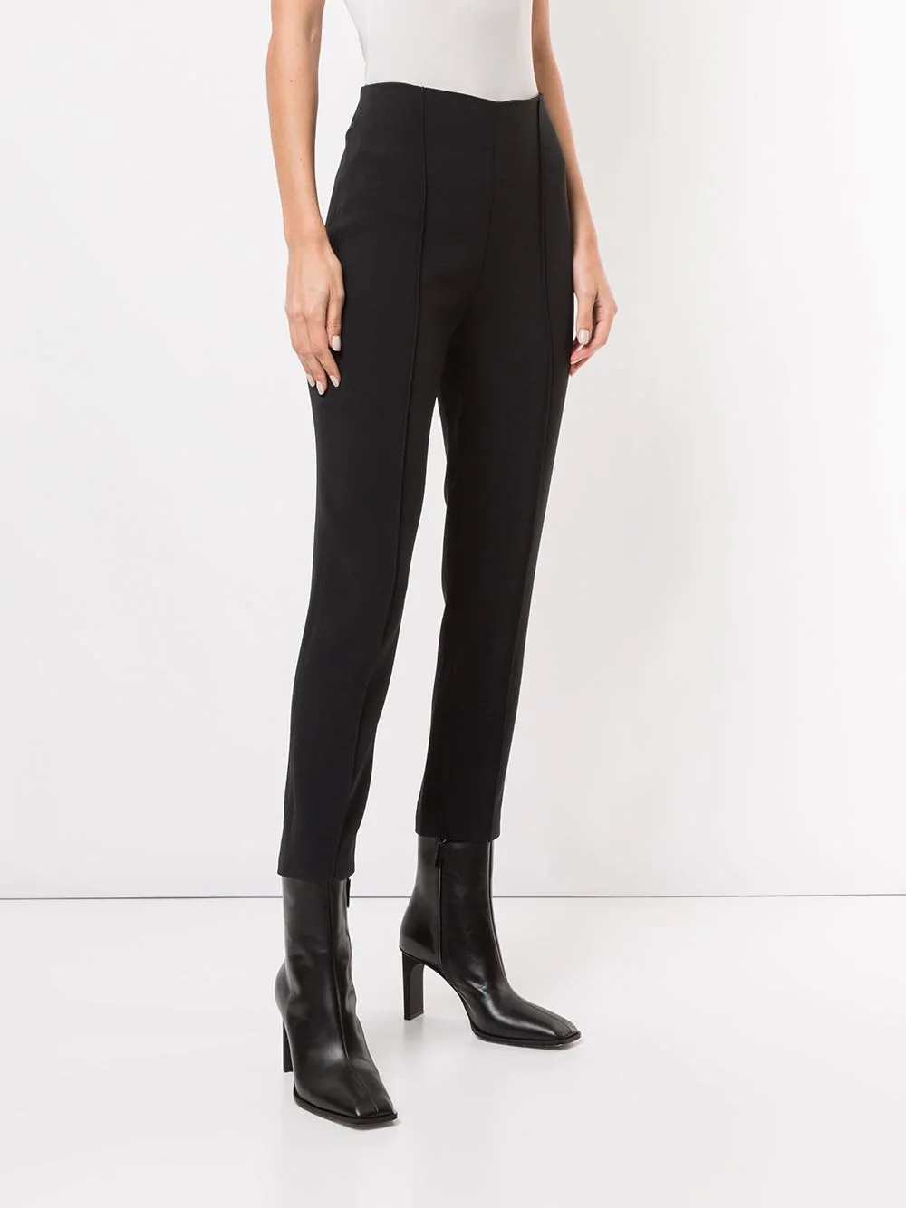 compact stretch tuxedo trousers - 3