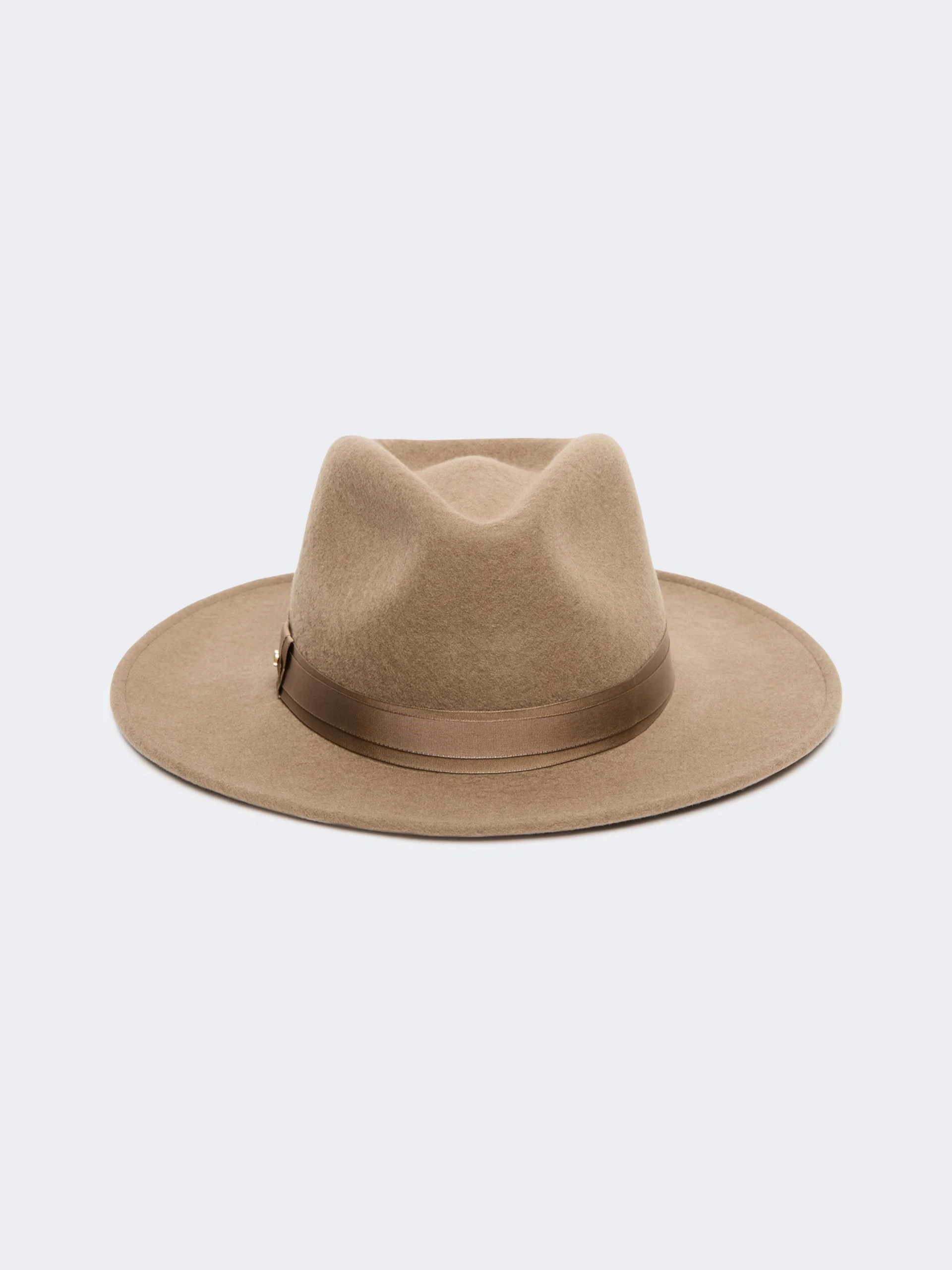 CARPA Wool and cashmere felt hat - BEIGE - 1