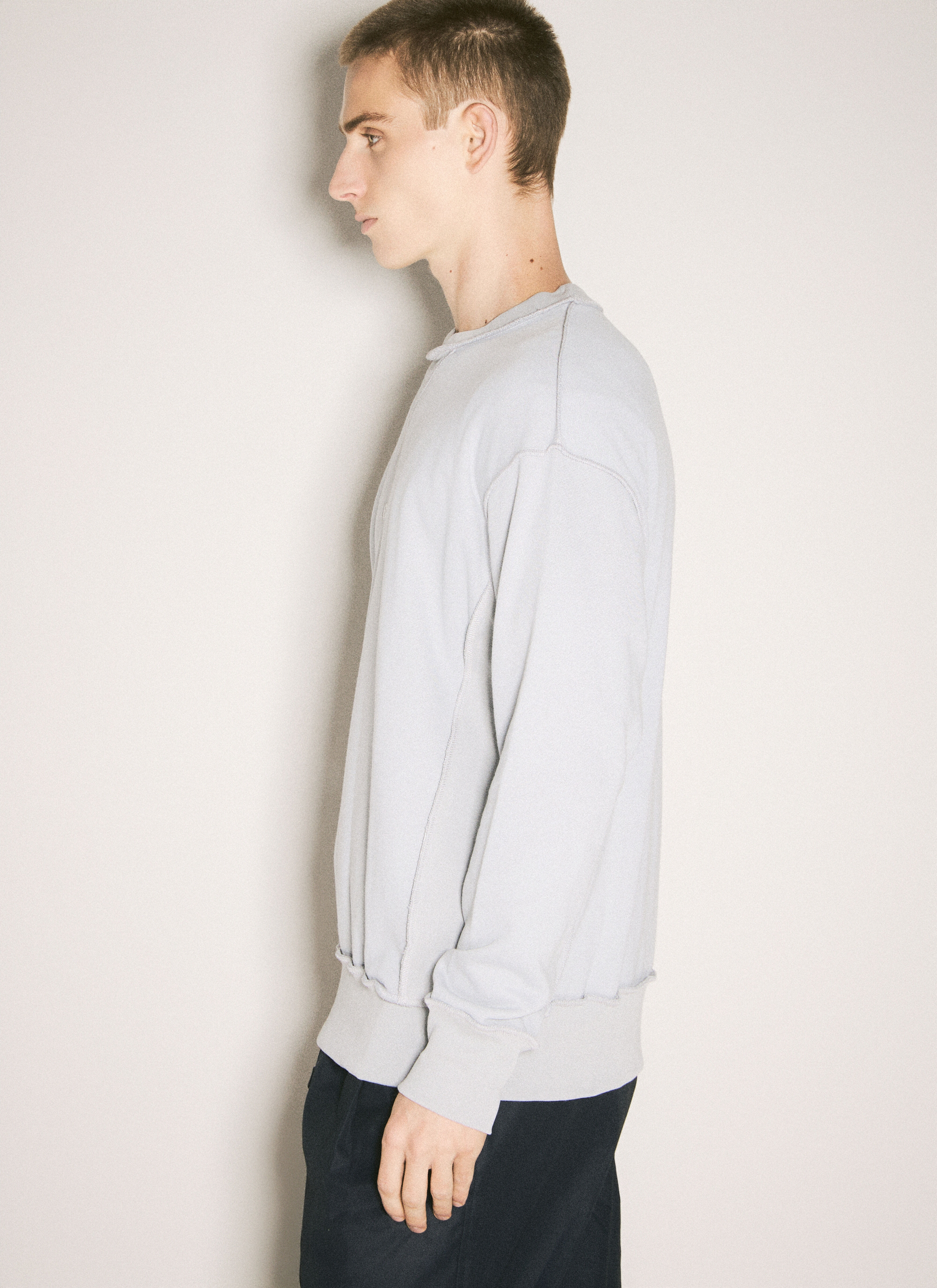 Logo Embroidery T-Shirt - 4