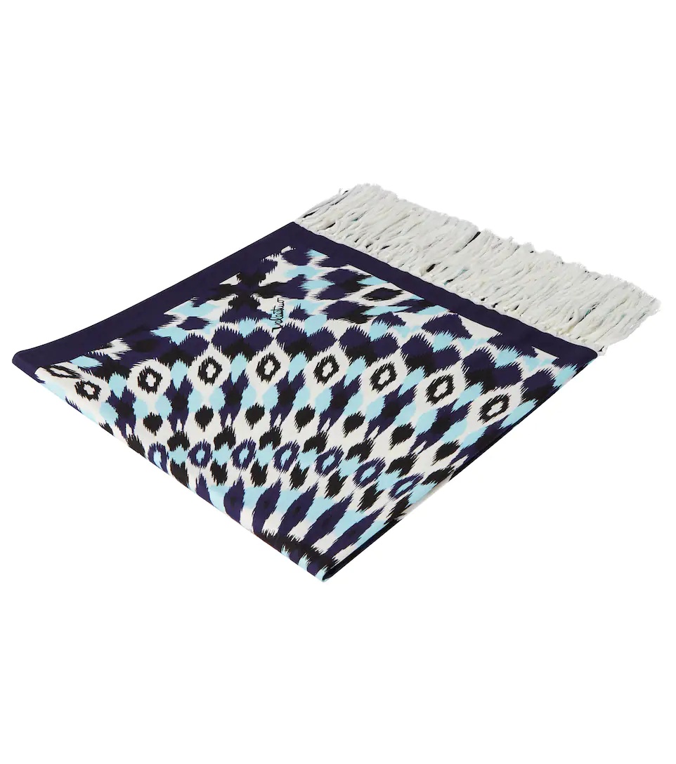 Exclusive to Mytheresa – Printed cotton beach towel - 1