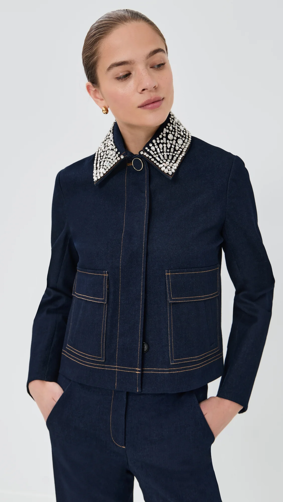 Embellished Barrington Jacket - 1