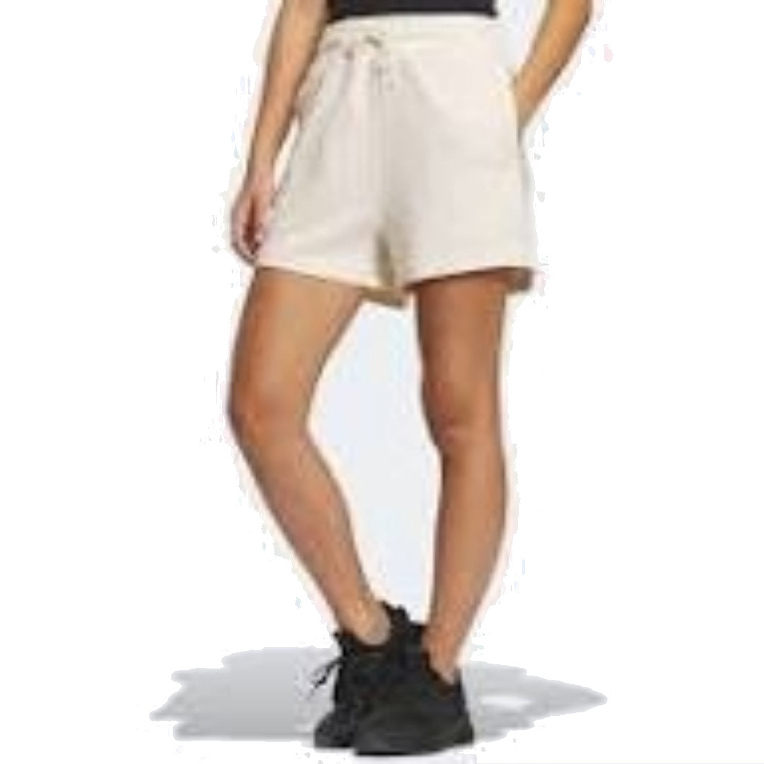 (WMNS) adidas Lounge Knit Shorts Asia Sizing 'Beige' IM8866 - 2