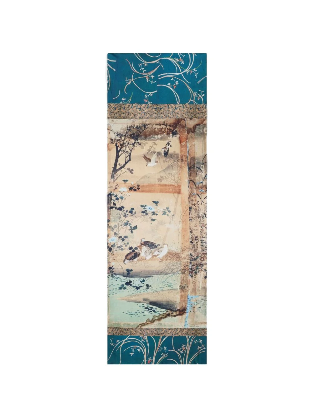 Aloewon silk scarf - 1