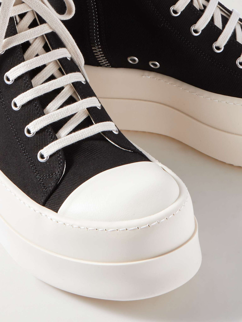 Mega Bumper Exaggerated-Sole Denim High-Top Sneakers 6