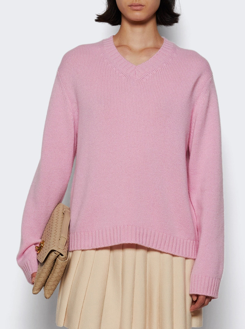 AMIYA Nevia Cashmere Sweater Pink outlook