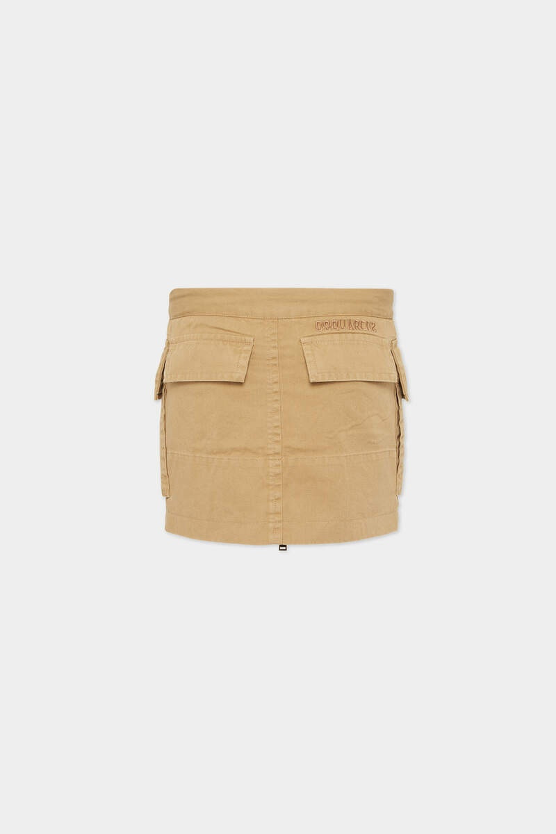DSQUARED2 MILITARY MINI SKIRT outlook