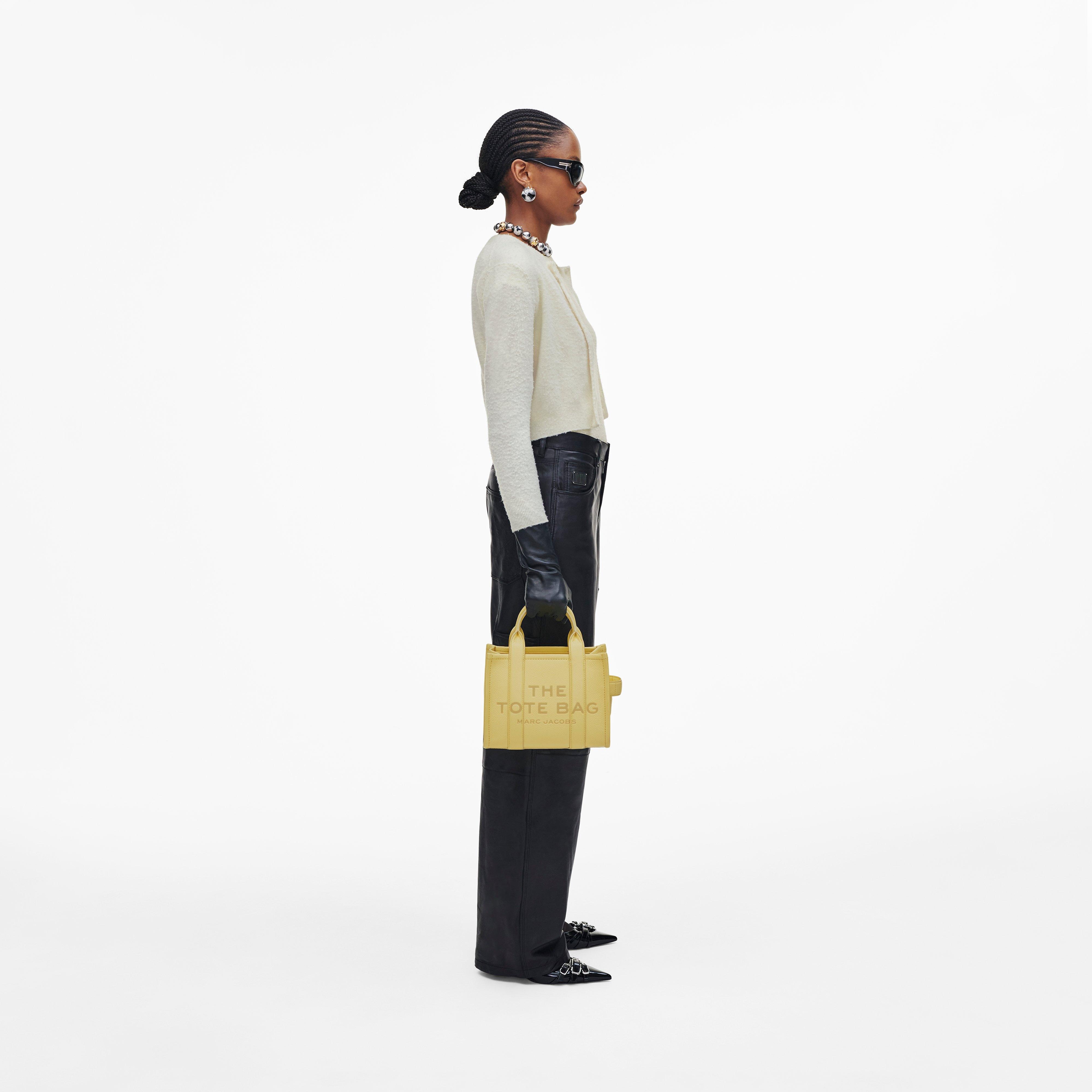 THE LEATHER SMALL TOTE BAG - 8