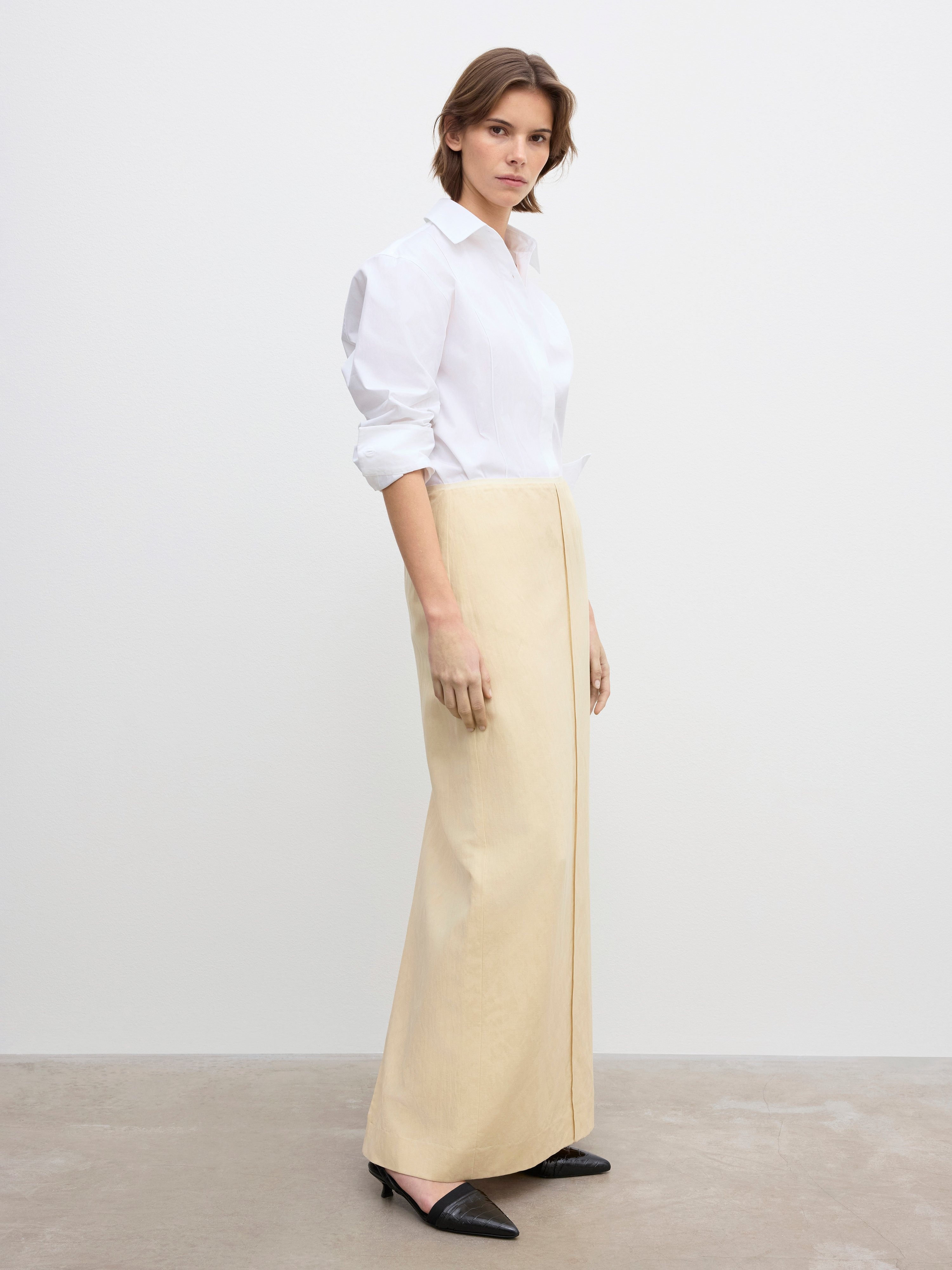 Long pencil skirt - 4