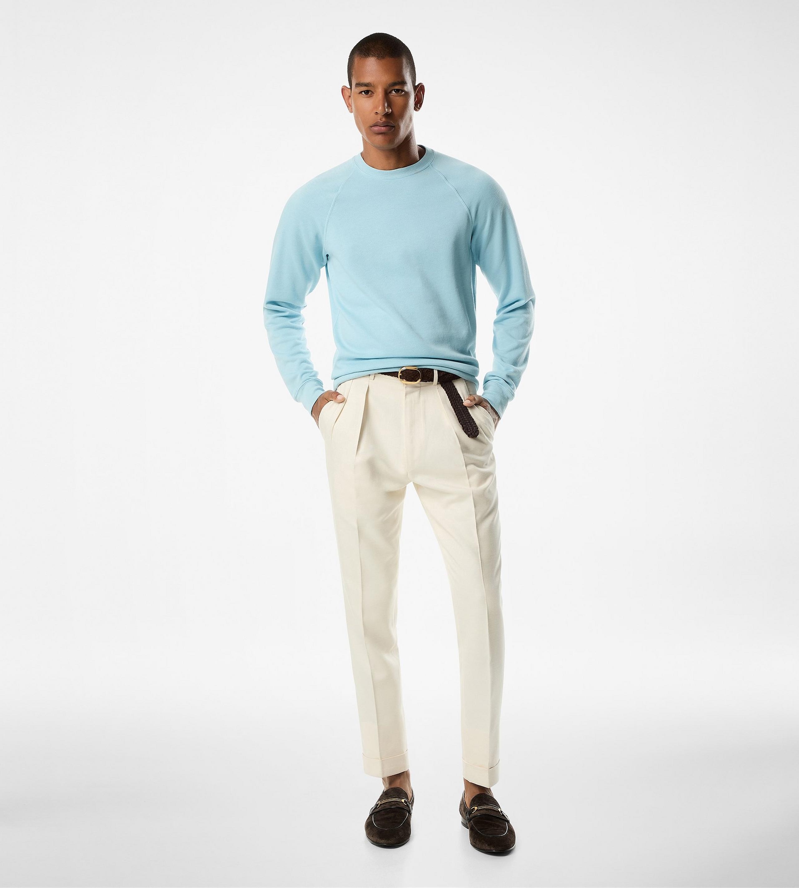 VINTAGE MELANGE CREW NECK - 2