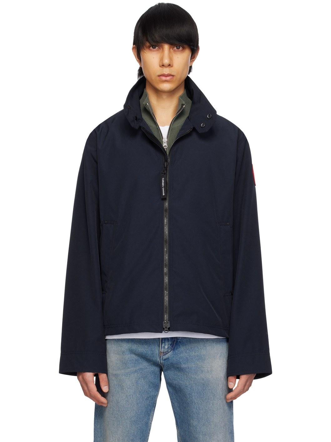 Navy Rosedale Jacket - 1
