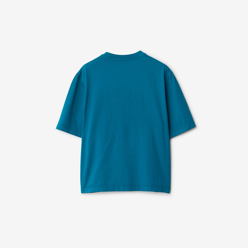 Oak Leaf Crest Cotton T-shirt 5