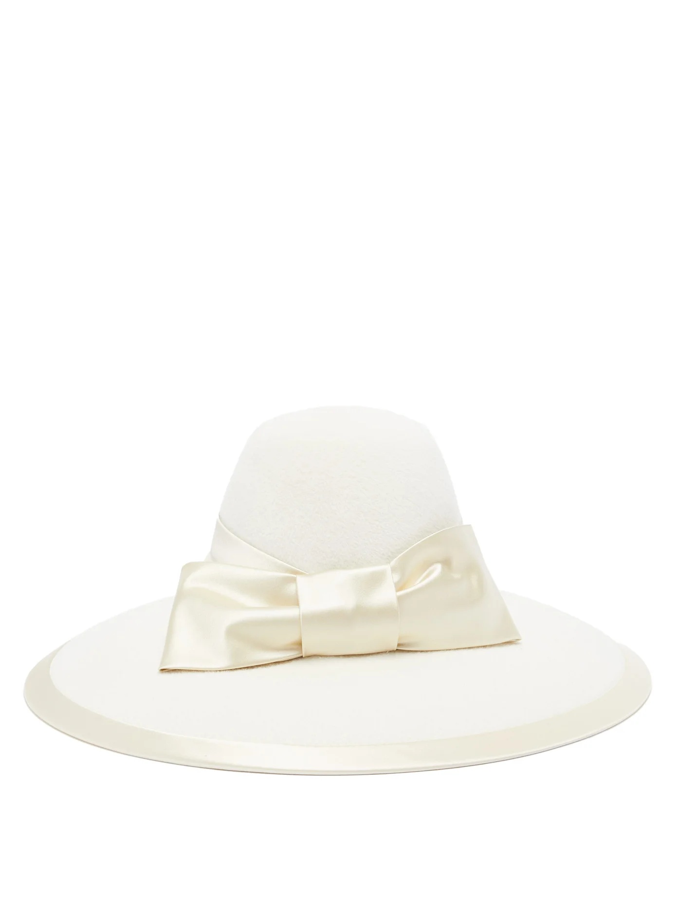 Aurora rabbit-felt fedora hat - 4