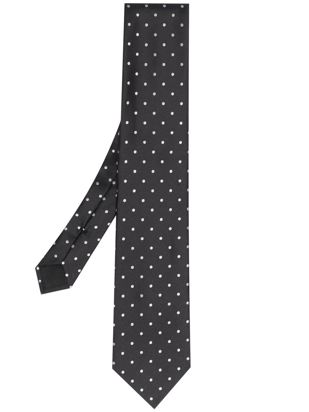 polka-dot print tie - 1