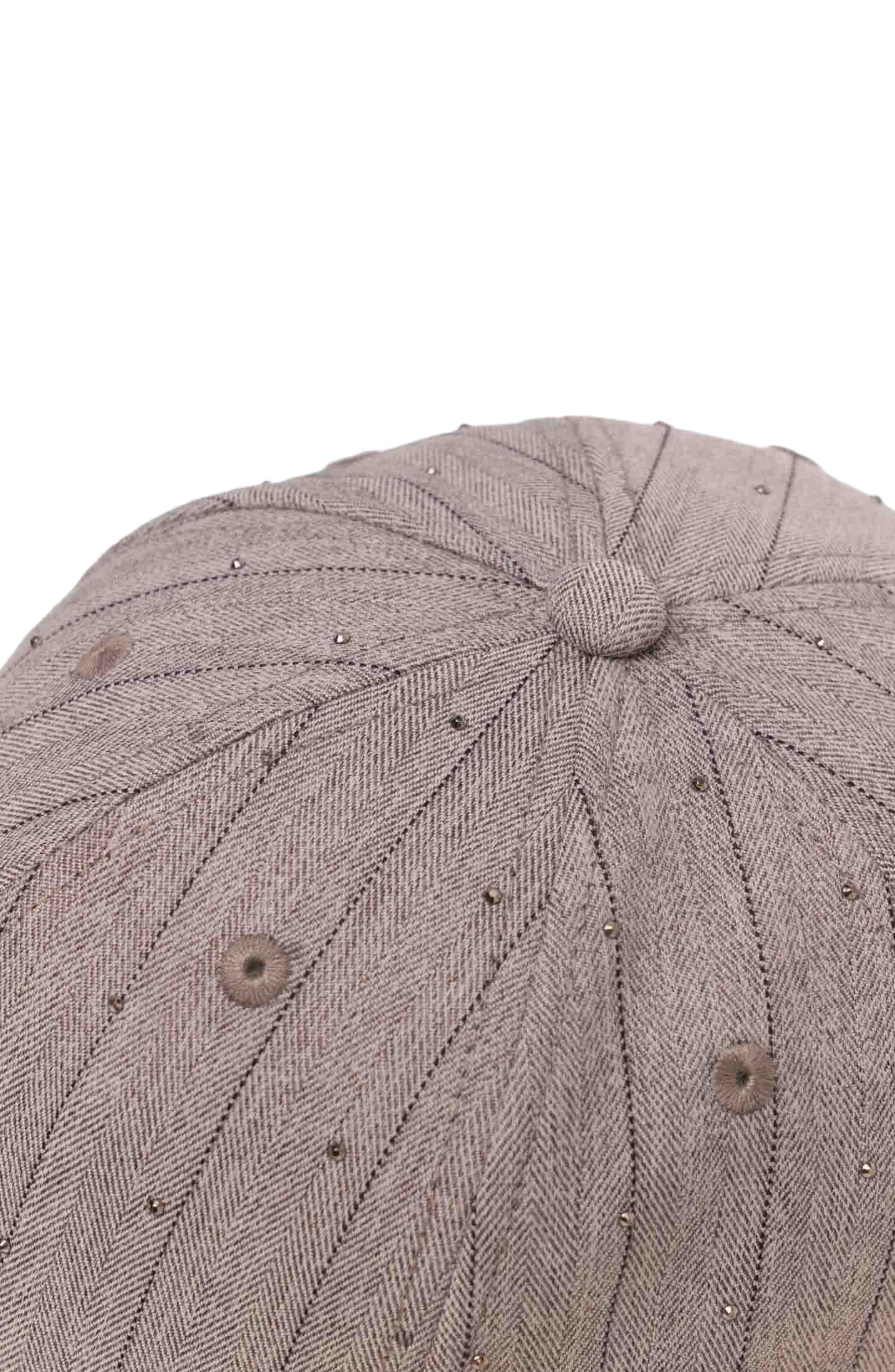 maje Printed cotton cap in Light Grey at Nordstrom - 6