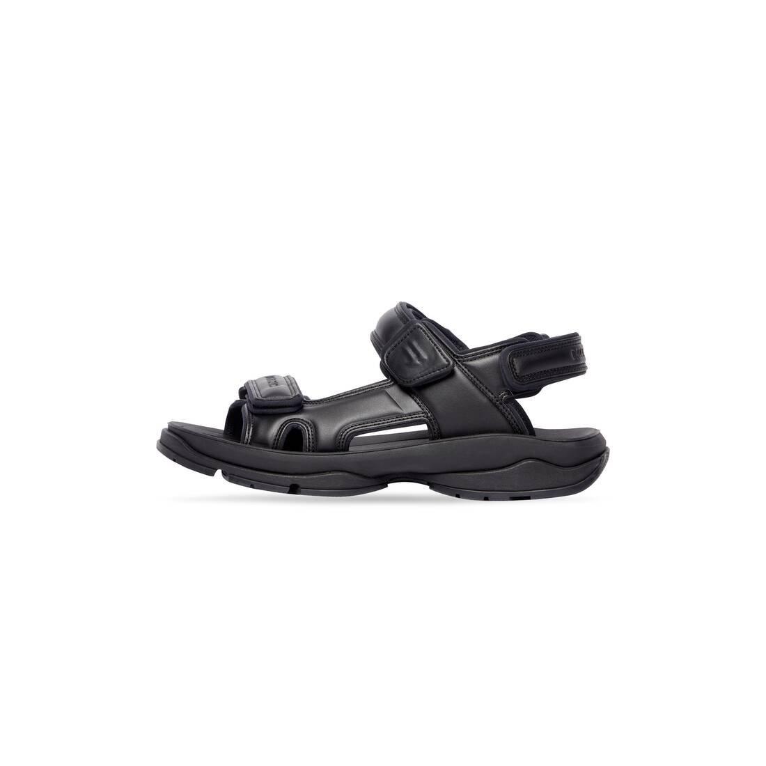 Men's Tourist Sandal  in Black - 4