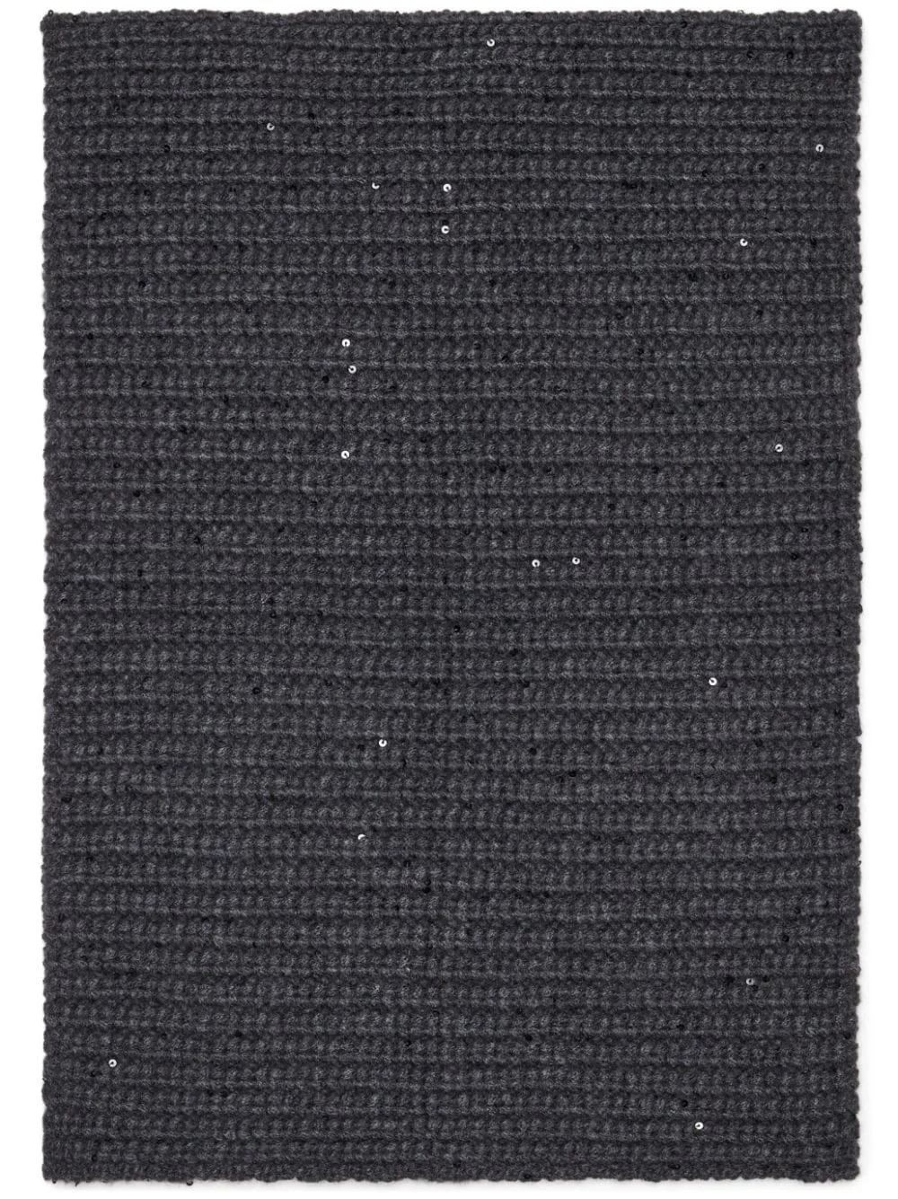 cashmere collar scarf - 1