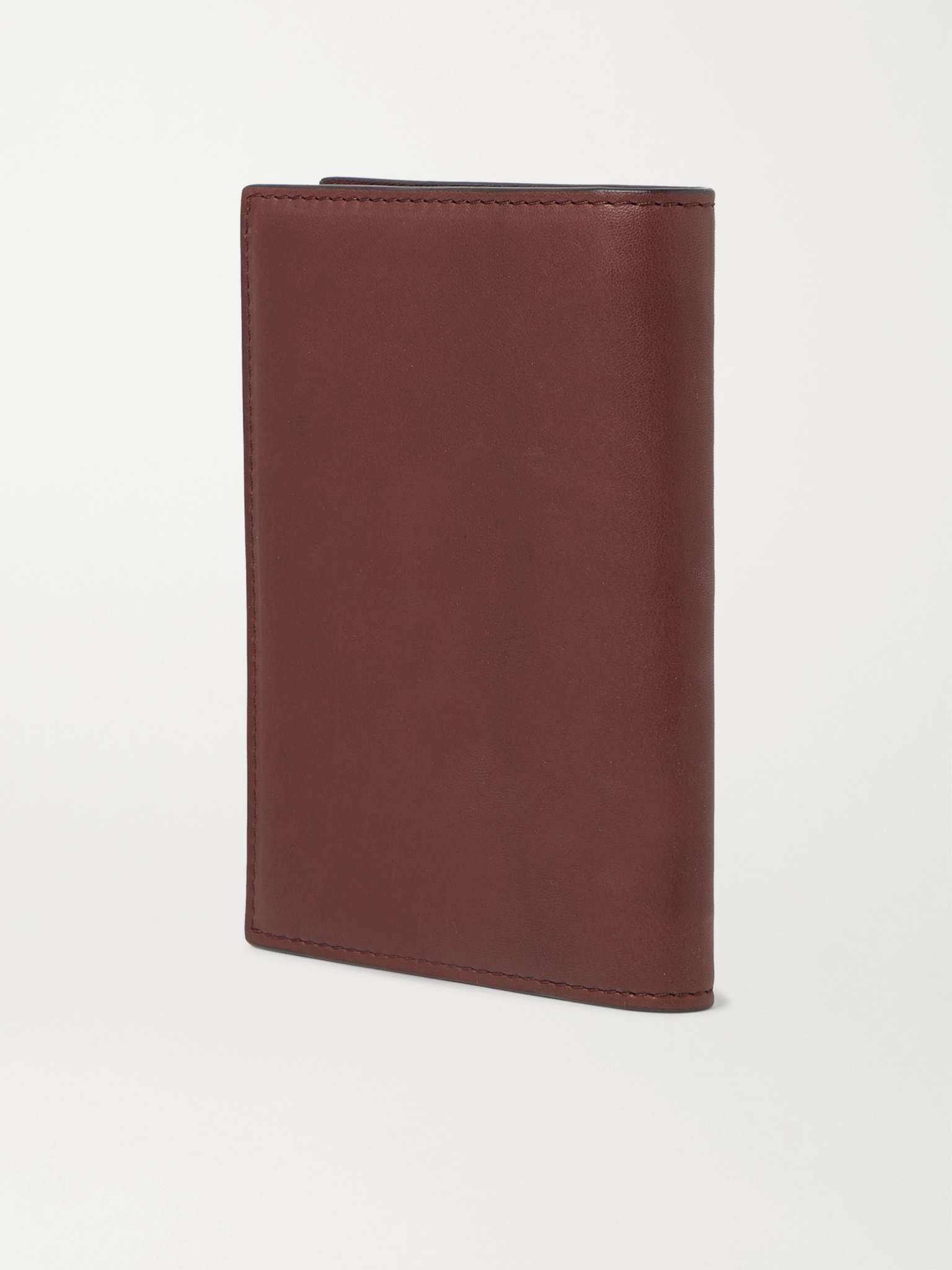 Logo-Debossed Leather Bifold Cardholder - 3