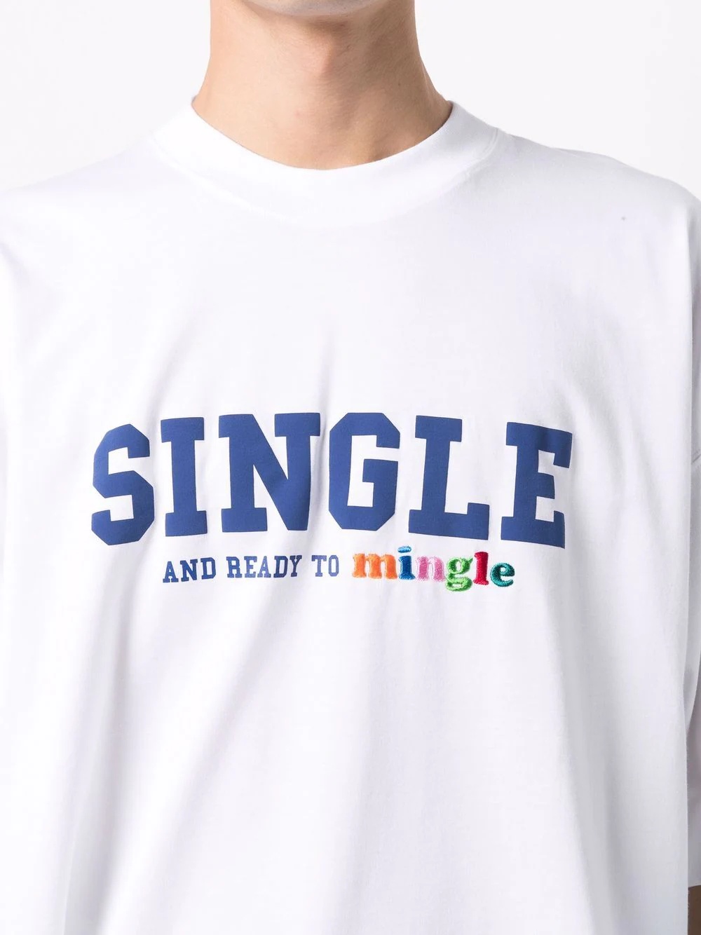 slogan-print short-sleeved T-shirt - 6