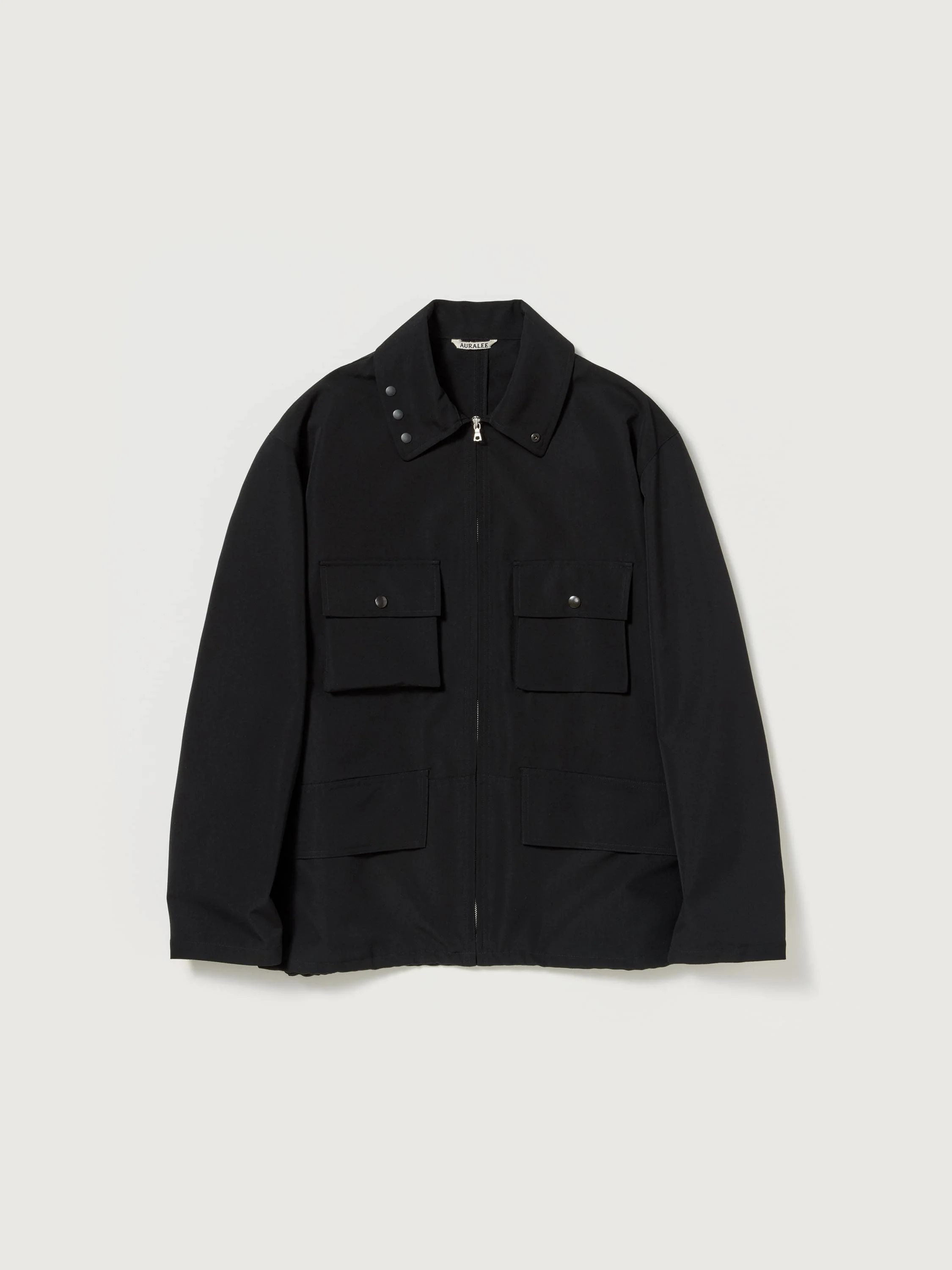 WOOL MAX CANVAS BLOUSON - 1