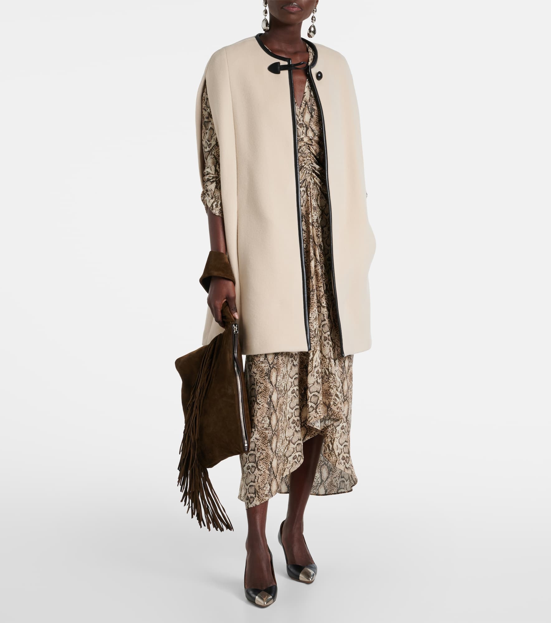 Wool and cashmere-blend coat - 2