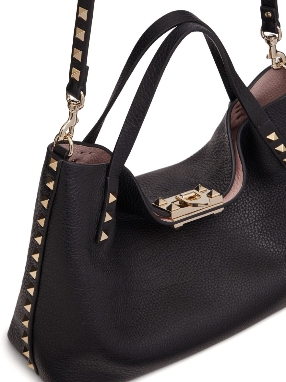 small Rockstud tote bag - 7