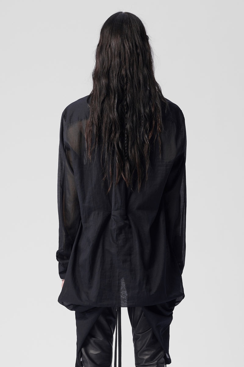 Gabi Long Draped Shirt - 3
