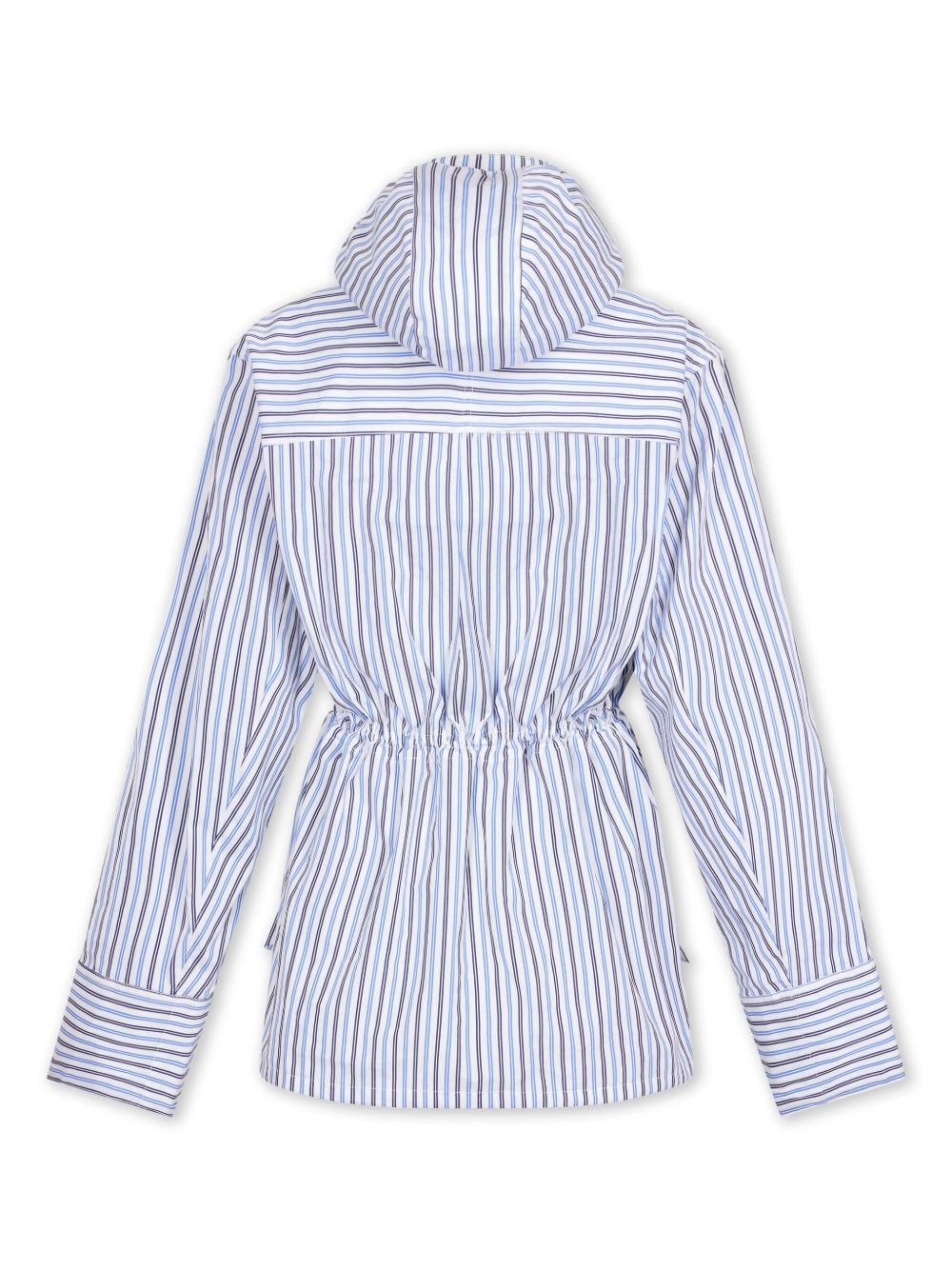 striped hooded jacket - 7