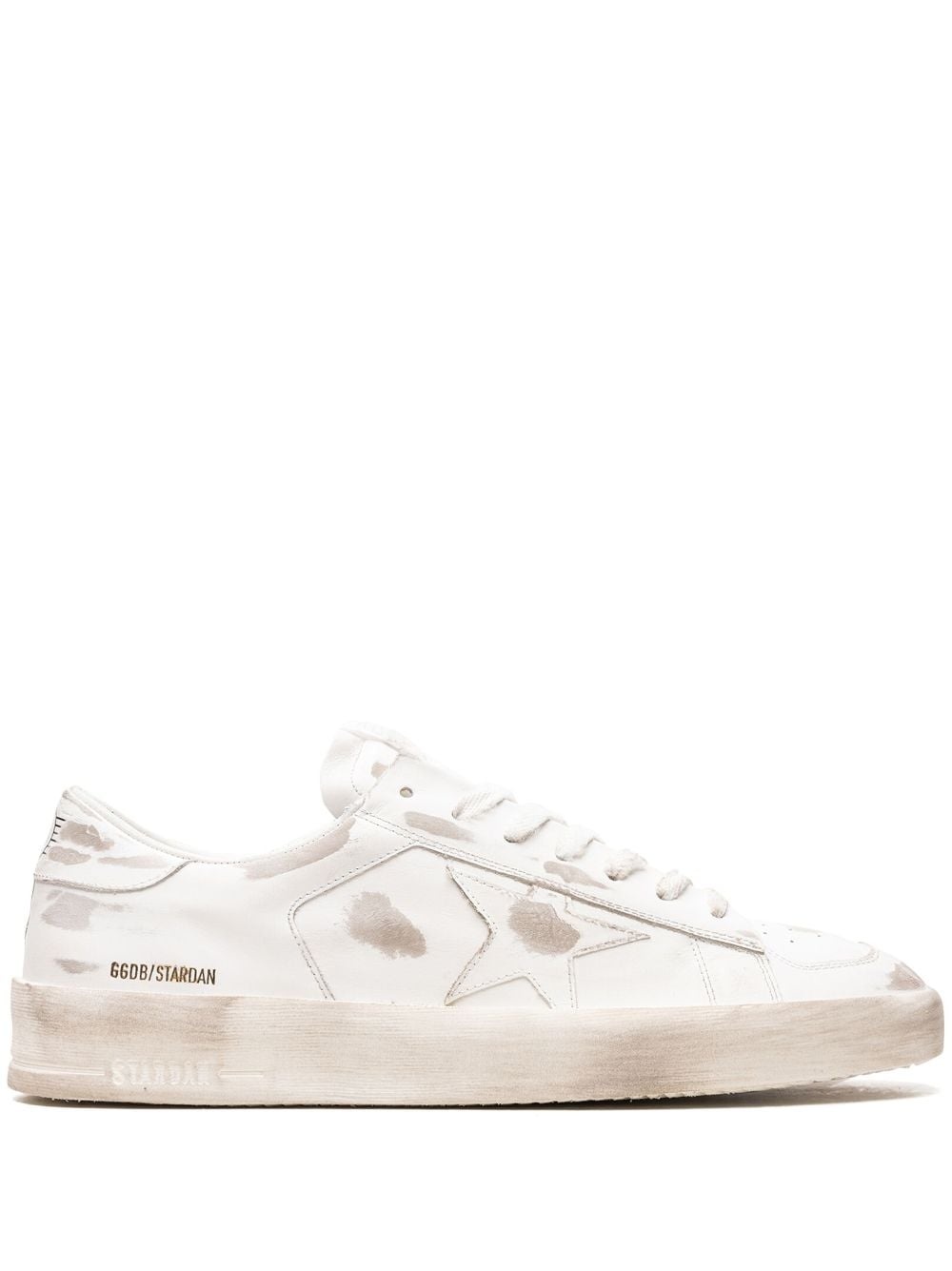 Stardan "white/beige" leather sneakers - 1