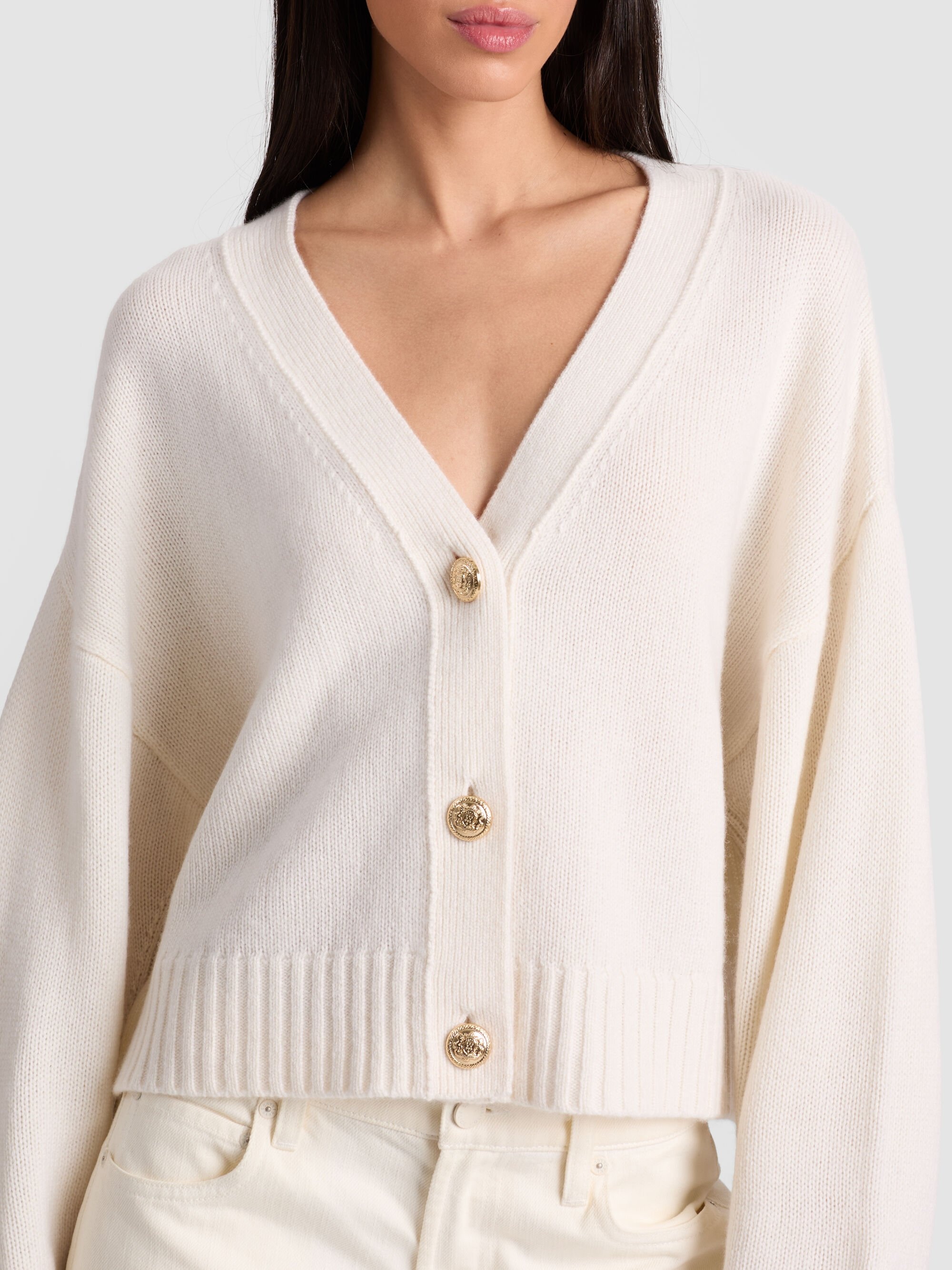 ATTICUS CROPPED CARDIGAN - 5