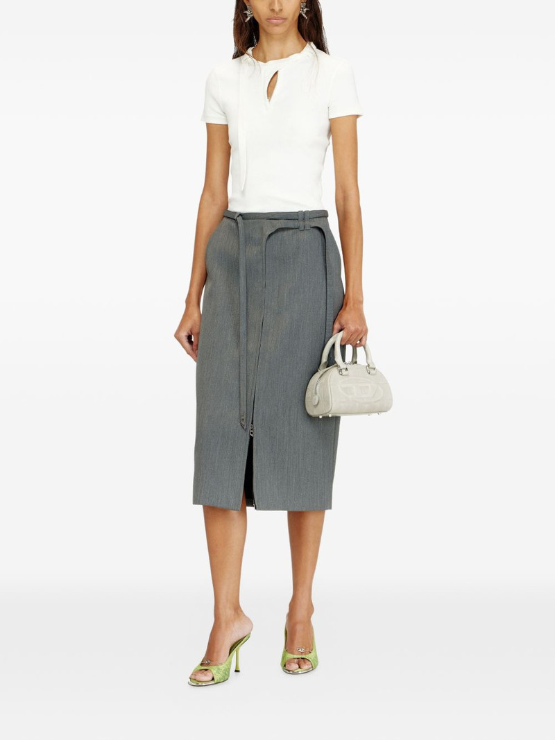 Diesel T-Iaras neck-strap top outlook