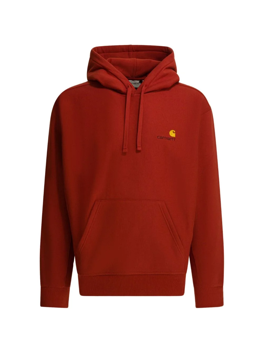 American Script logo-embroidered drawstring hoodie - 1